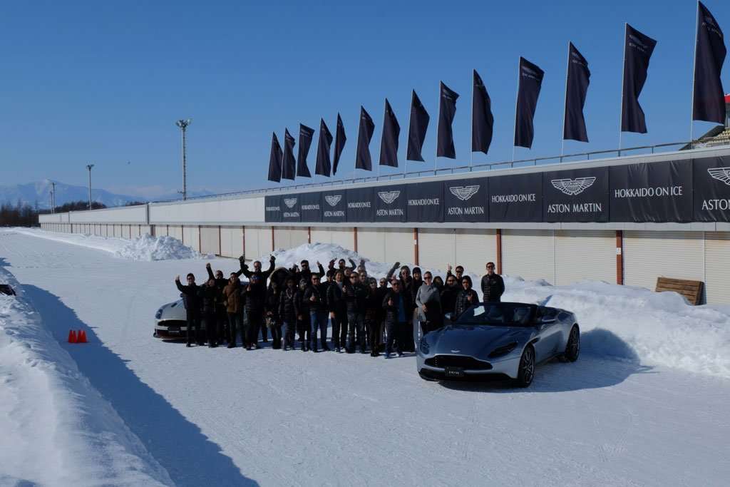Aston Martin Owners Club Indonesia Jajal Sirkuit Es di Hokkaido Aston Martin Owners Club Indonesia Jajal Sirkuit Es di Hokkaido