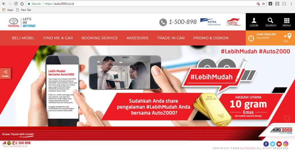 Ikut Trend Digital, Auto2000 Mudahkan Layanan Lewat Aplikasi Mobile Ikut Trend Digital, Auto2000 Mudahkan Layanan Lewat Aplikasi Mobile