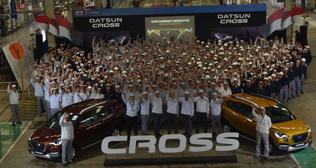 Produksi Datsun CROSS Dimulai, Pengiriman Dimulai Maret Produksi Datsun CROSS Dimulai, Pengiriman Dimulai Maret