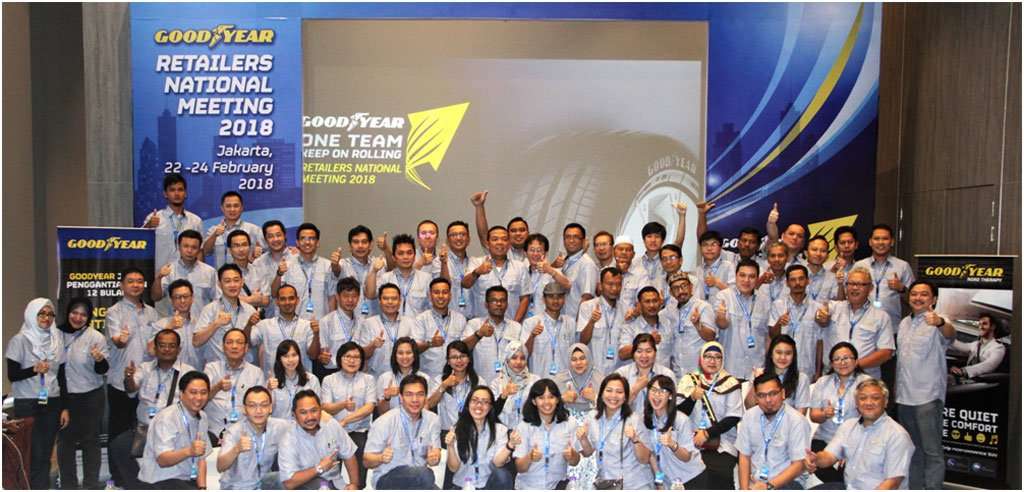 Susun Strategi 2018, Goodyear Gelar National Retailers Meeting Susun Strategi 2018, Goodyear Gelar National Retailers Meeting