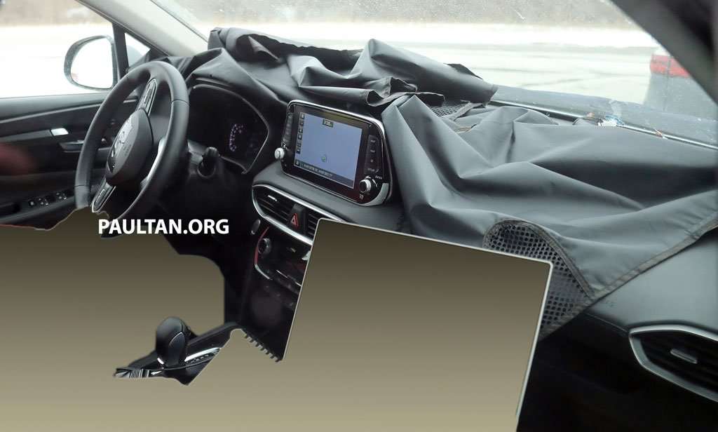SPYSHOT: Begini Interior Hyundai Santa Fe yang Baru SPYSHOT: Begini Interior Hyundai Santa Fe yang Baru