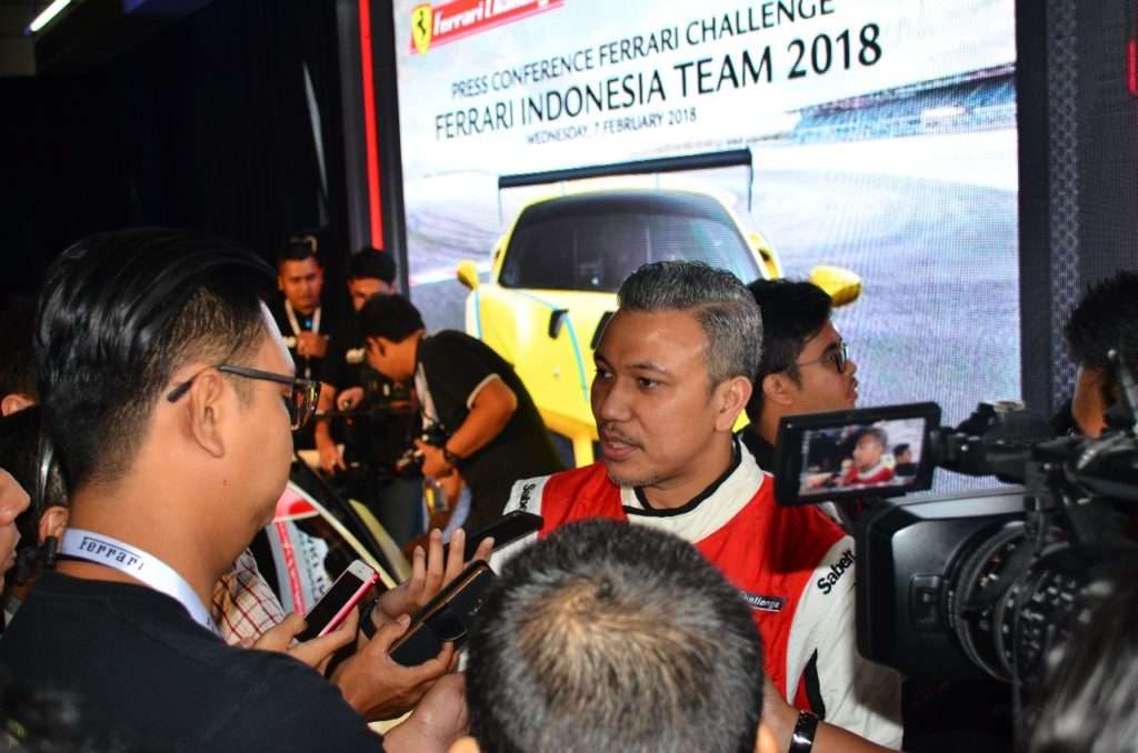 Renaldi Hutasoit Incar Podium Ferrari Challenge di Melbourne Renaldi Hutasoit Incar Podium Ferrari Challenge di Melbourne