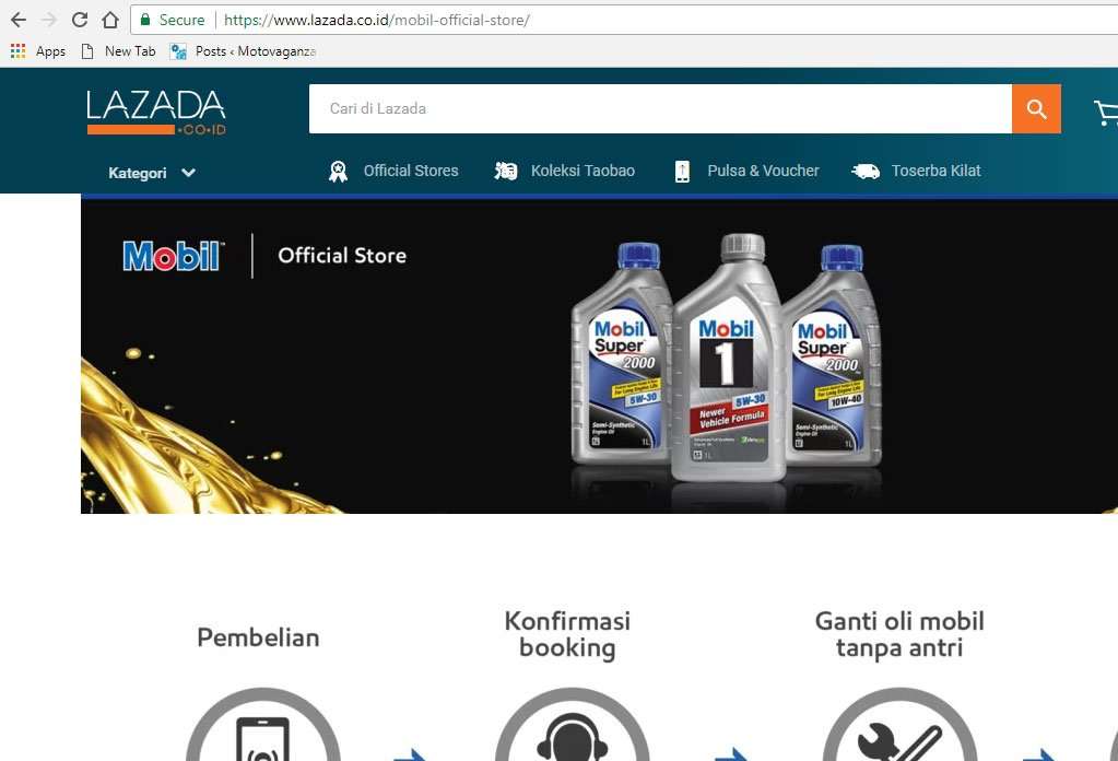 Beli dan Ganti Pelumas Mobil Lubricants Kini Bisa di Lazada Beli dan Ganti Pelumas Mobil Lubricants Kini Bisa di Lazada