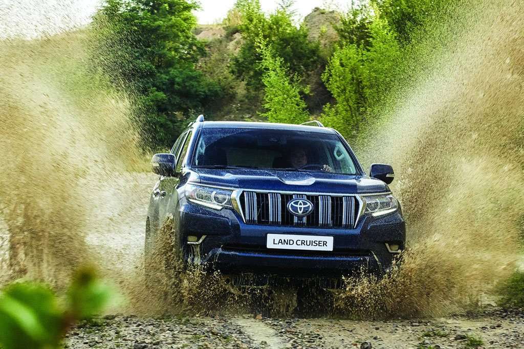 Toyota Land Cruiser Prado 2018, Dirty Jumper Toyota Land Cruiser Prado 2018, Dirty Jumper