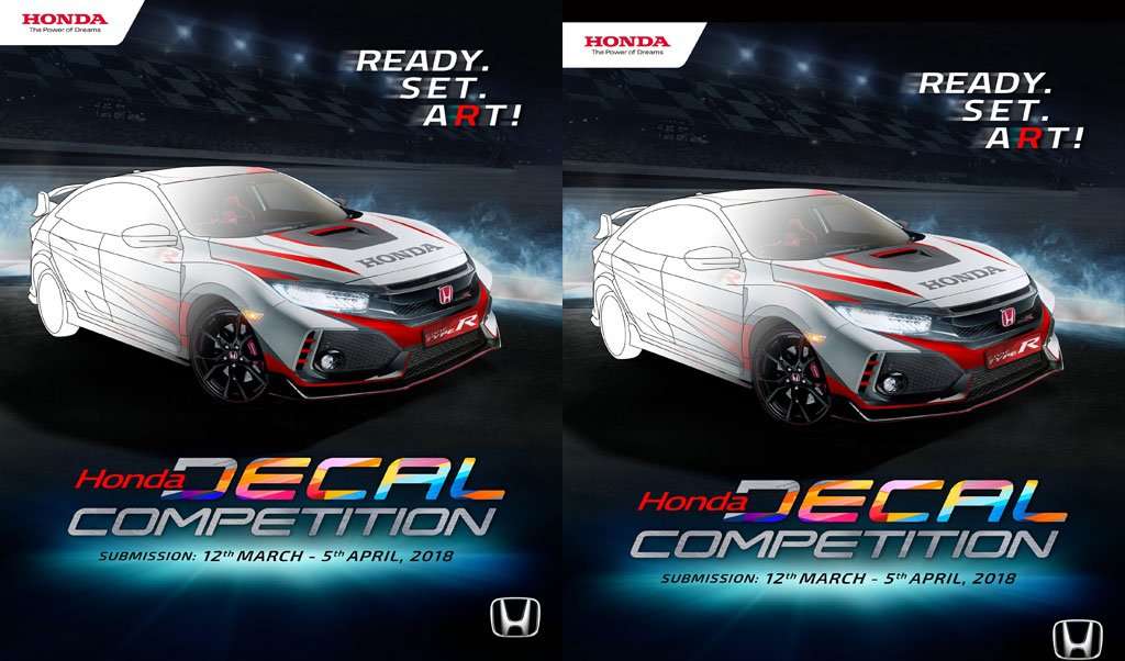 HPM Gelar Decal Competition untuk Honda Civic Type R HPM Gelar Decal Competition untuk Honda Civic Type R