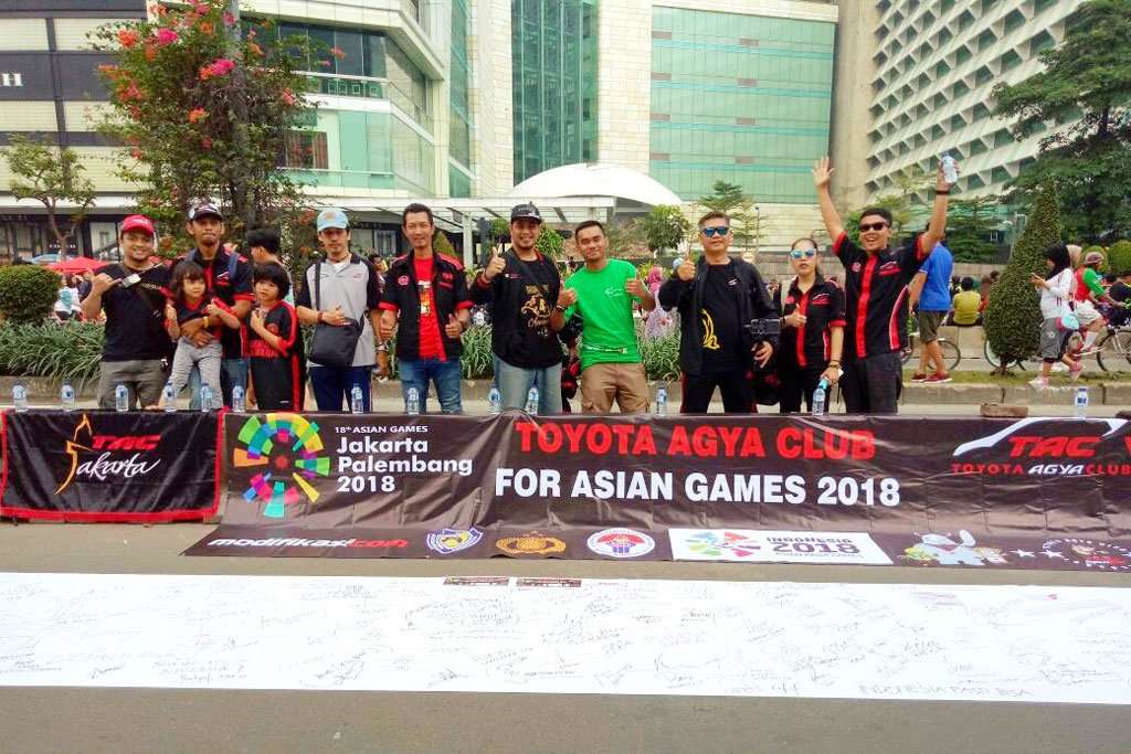 Toyota Agya Club Dukung Gerakan Sukses Atlit Indonesia Toyota Agya Club Dukung Gerakan Sukses Atlit Indonesia