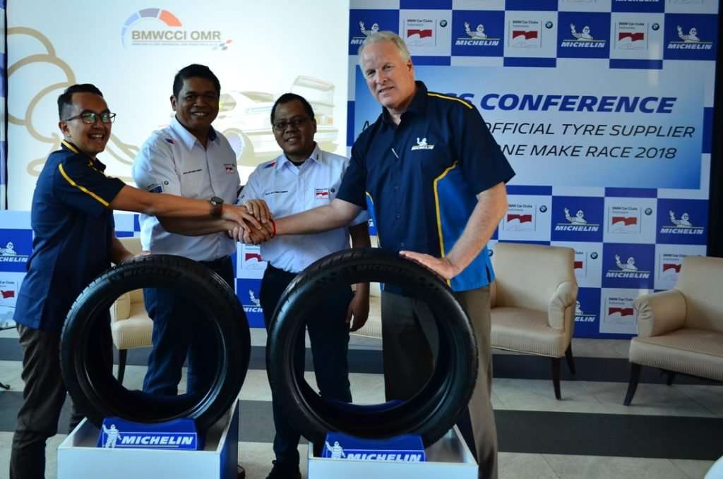 Michelin Dukung Balap BMWCCI One Make Race 2018 Michelin Dukung Balap BMWCCI One Make Race 2018