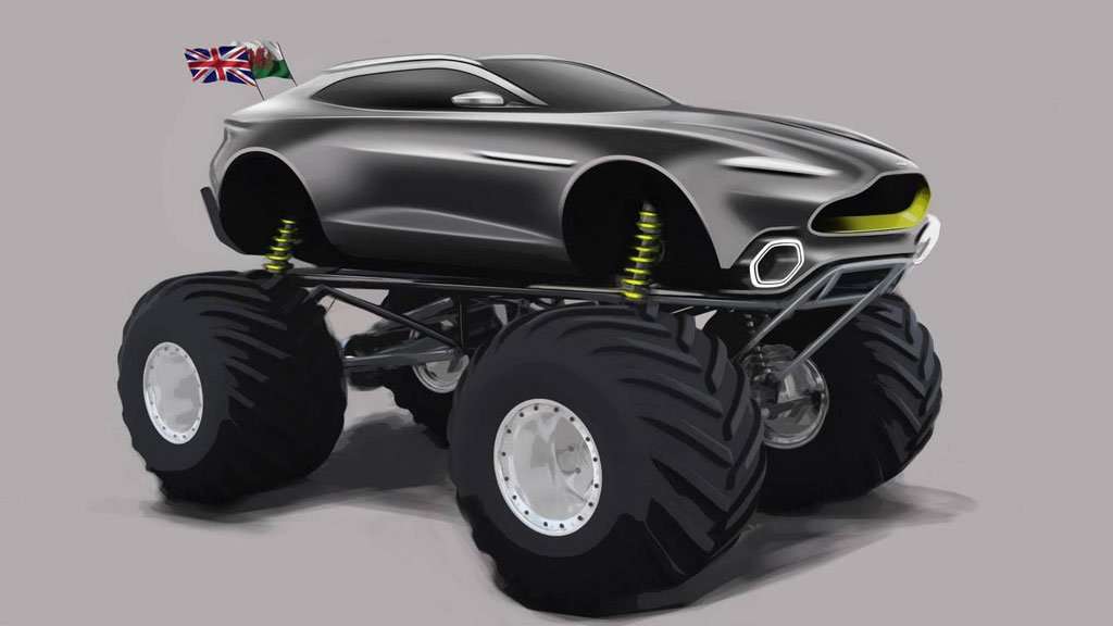 Aston Martin Siapkan Truk Monster 1.100 HP Aston Martin Siapkan Truk Monster 1.100 HP