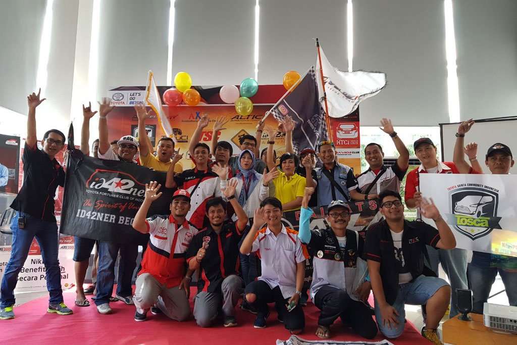 Auto2000 Gelar Kopdar Gabungan, Kumpulkan 18 Komunitas Toyota Auto2000 Gelar Kopdar Gabungan, Kumpulkan 18 Komunitas Toyota