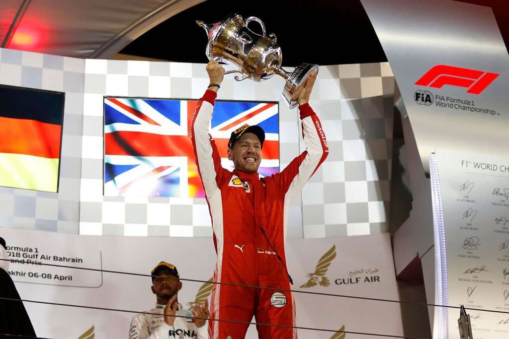 F1: Sebastian Vettel Tinggalkan Lewis Hamilton di Klasemen Usai GP Bahrain F1: Sebastian Vettel Tinggalkan Lewis Hamilton di Klasemen Usai GP Bahrain
