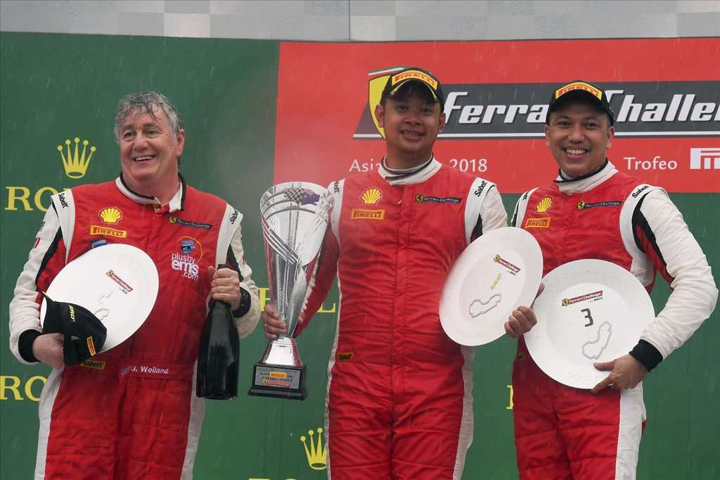 Indonesia Kuasai Klasemen Sementara Balap Ferrari Challenge Indonesia Kuasai Klasemen Sementara Balap Ferrari Challenge