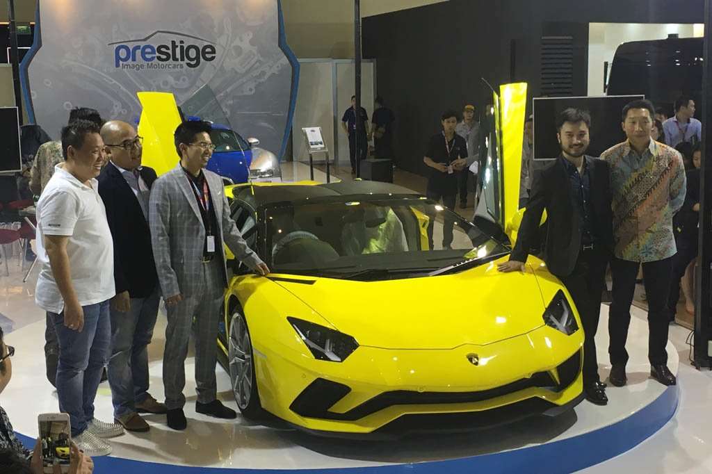 Prestige Motorcars Bawa Lamborghini Aventador S Roadster ke IIMS 2018 Prestige Motorcars Bawa Lamborghini Aventador S Roadster ke IIMS 2018