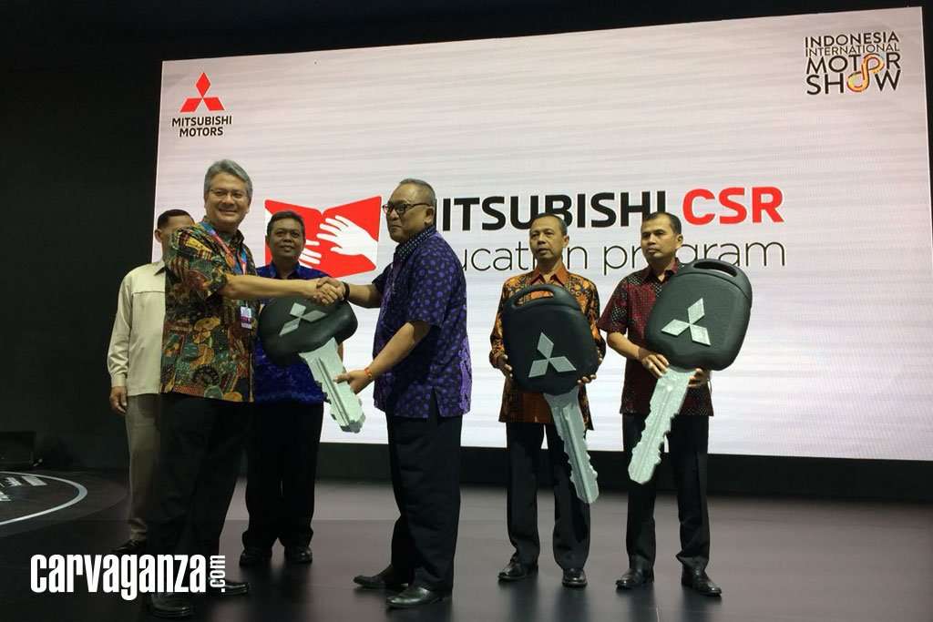 Mitsubishi Donasikan Mirage untuk 5 SMK Mitsubishi Donasikan Mirage untuk 5 SMK