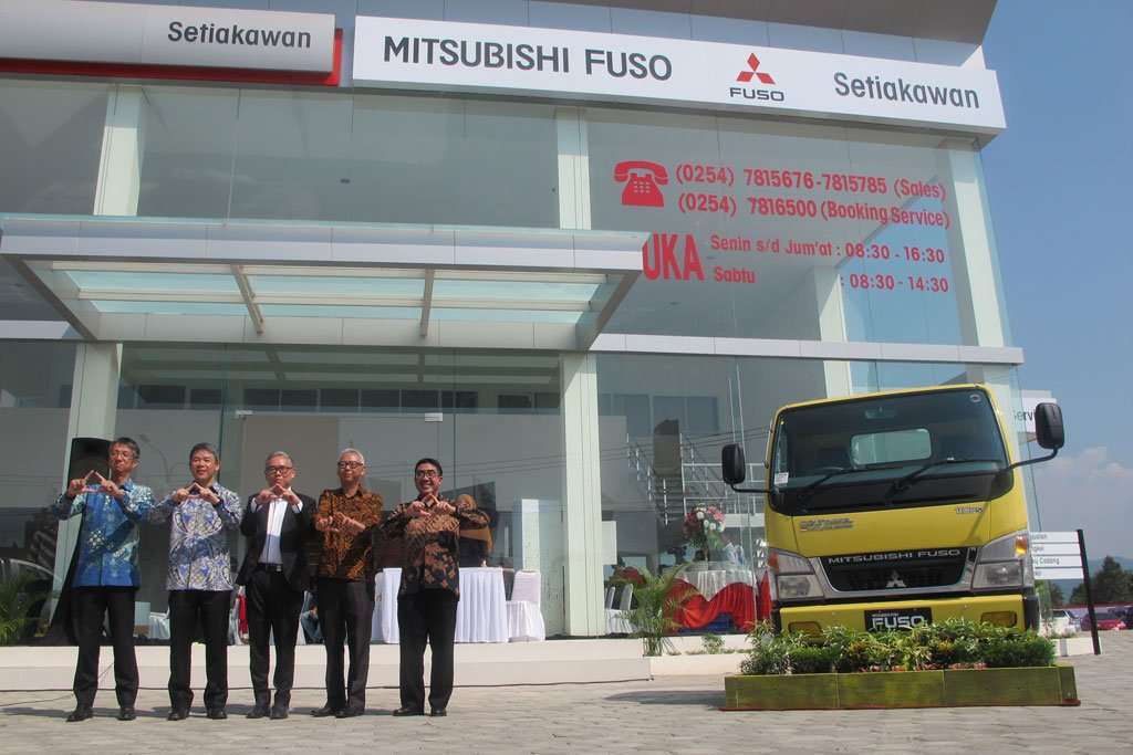 Tingkatkan Layanan, Mitsubishi Fuso Relokasi Diler di Cilegon Tingkatkan Layanan, Mitsubishi Fuso Relokasi Diler di Cilegon