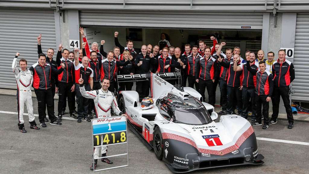 Porsche Taklukkan Rekor Lap F1 di Spa-Francorchamps Porsche Taklukkan Rekor Lap F1 di Spa-Francorchamps