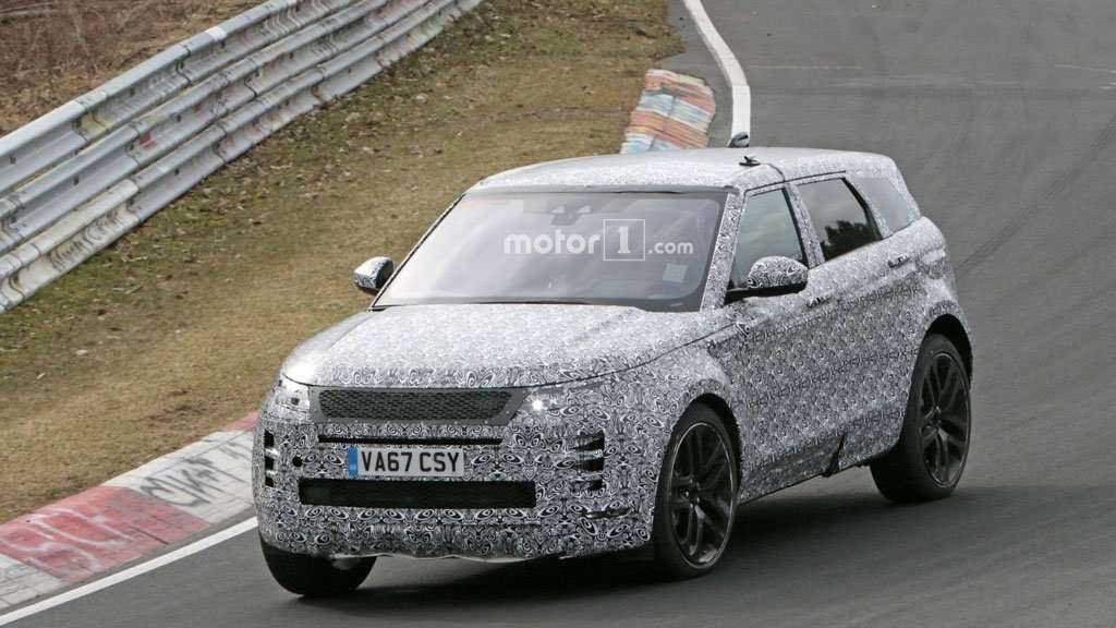Range Rover Evoque 2019 Lakukan Uji Coba di Nurburgring Range Rover Evoque 2019 Lakukan Uji Coba di Nurburgring