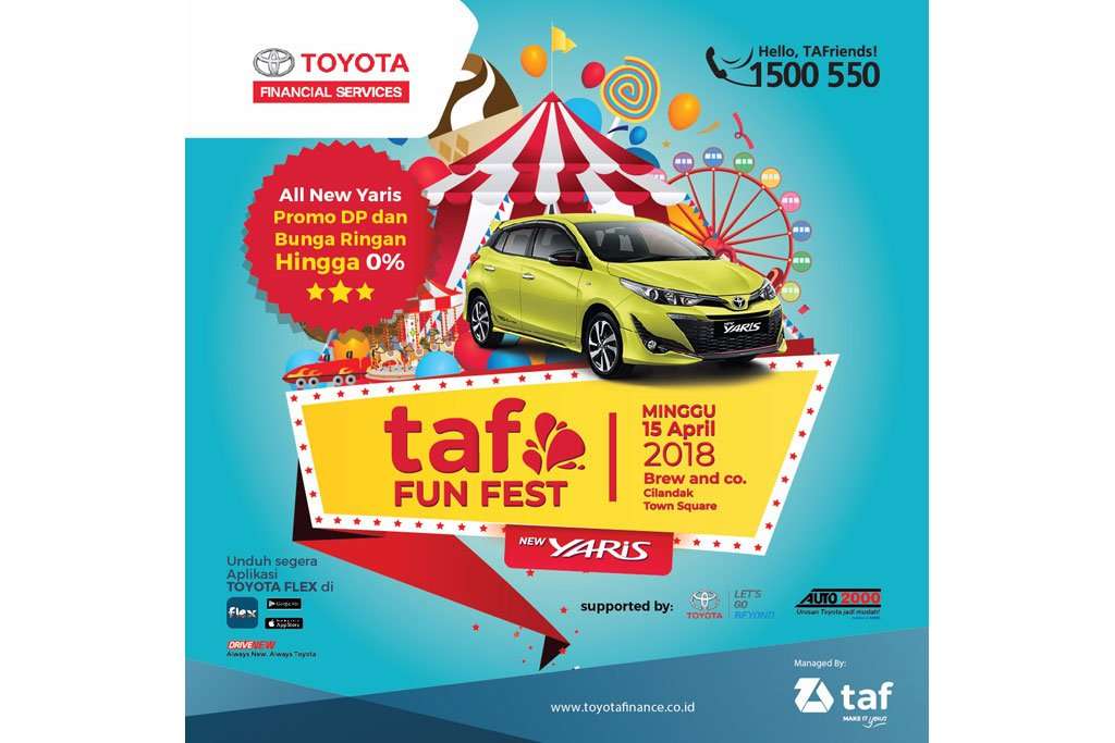 Toyota Gelar Fun Fest 2018 bersama New Yaris Toyota Gelar Fun Fest 2018 bersama New Yaris