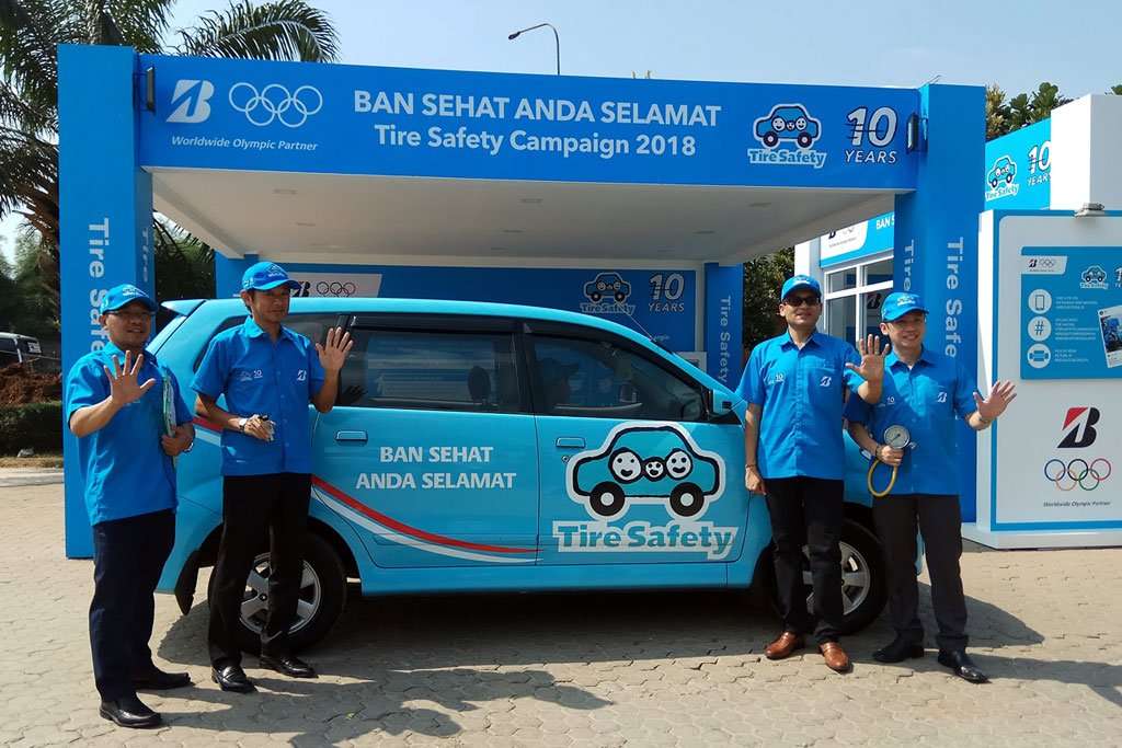 Kampanye Tire Safety Bridgestone Indonesia, Masuki Usia 10 Tahun Kampanye Tire Safety Bridgestone Indonesia, Masuki Usia 10 Tahun