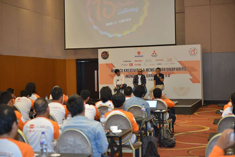 FORWOT Asah Kreativitas dan Rasa Kritis Jurnalis di HUT ke-15 FORWOT Asah Kreativitas dan Rasa Kritis Jurnalis di HUT ke-15