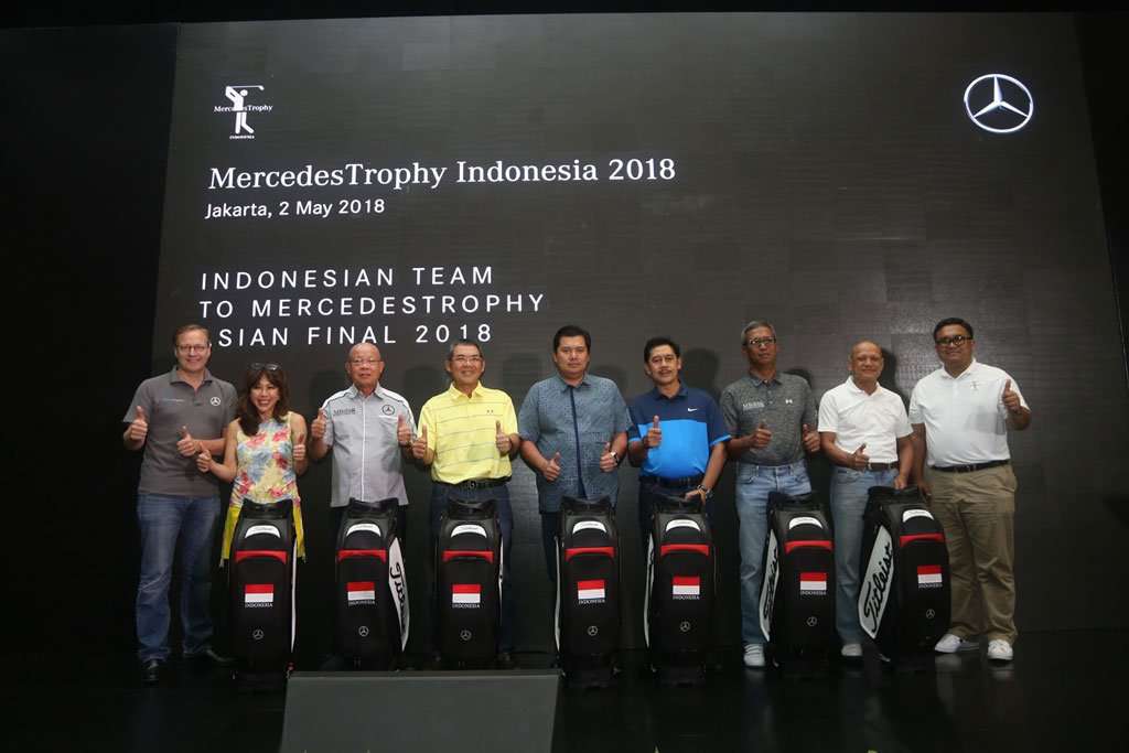 Indonesia Kirim 7 Pegolf ke MercedesTrophy Asian Final 2018 Indonesia Kirim 7 Pegolf ke MercedesTrophy Asian Final 2018
