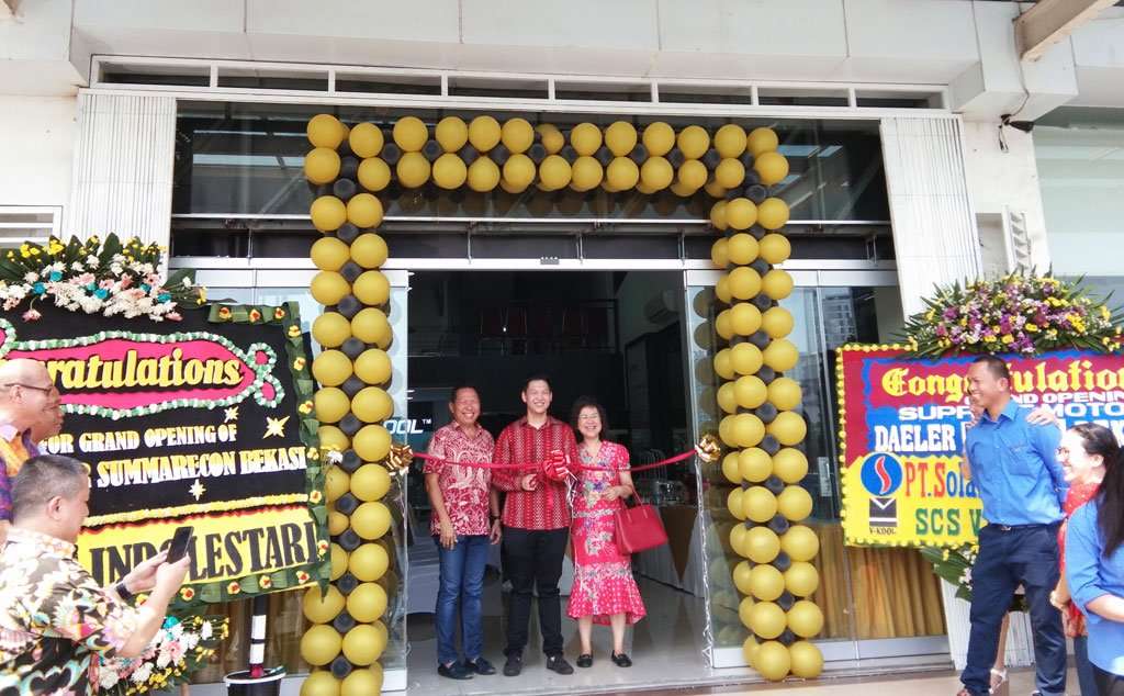 Perkuat Jaringan di Jawa Barat, V-KOOL Resmikan Diler Ke-86 Perkuat Jaringan di Jawa Barat, V-KOOL Resmikan Diler Ke-86