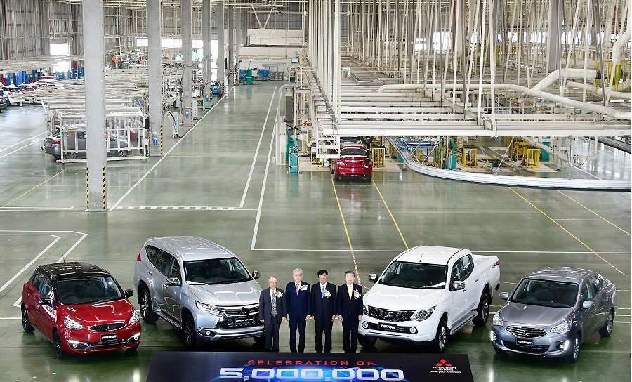 Mitsubishi Motors Thailand Capai Produksi 5 Juta Unit Mitsubishi Motors Thailand Capai Produksi 5 Juta Unit