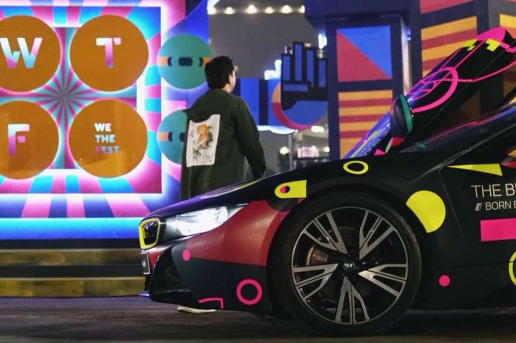 BMW i8 Ultraviolet Ikut Meriahkan We The Fest 2018 BMW i8 Ultraviolet Ikut Meriahkan We The Fest 2018