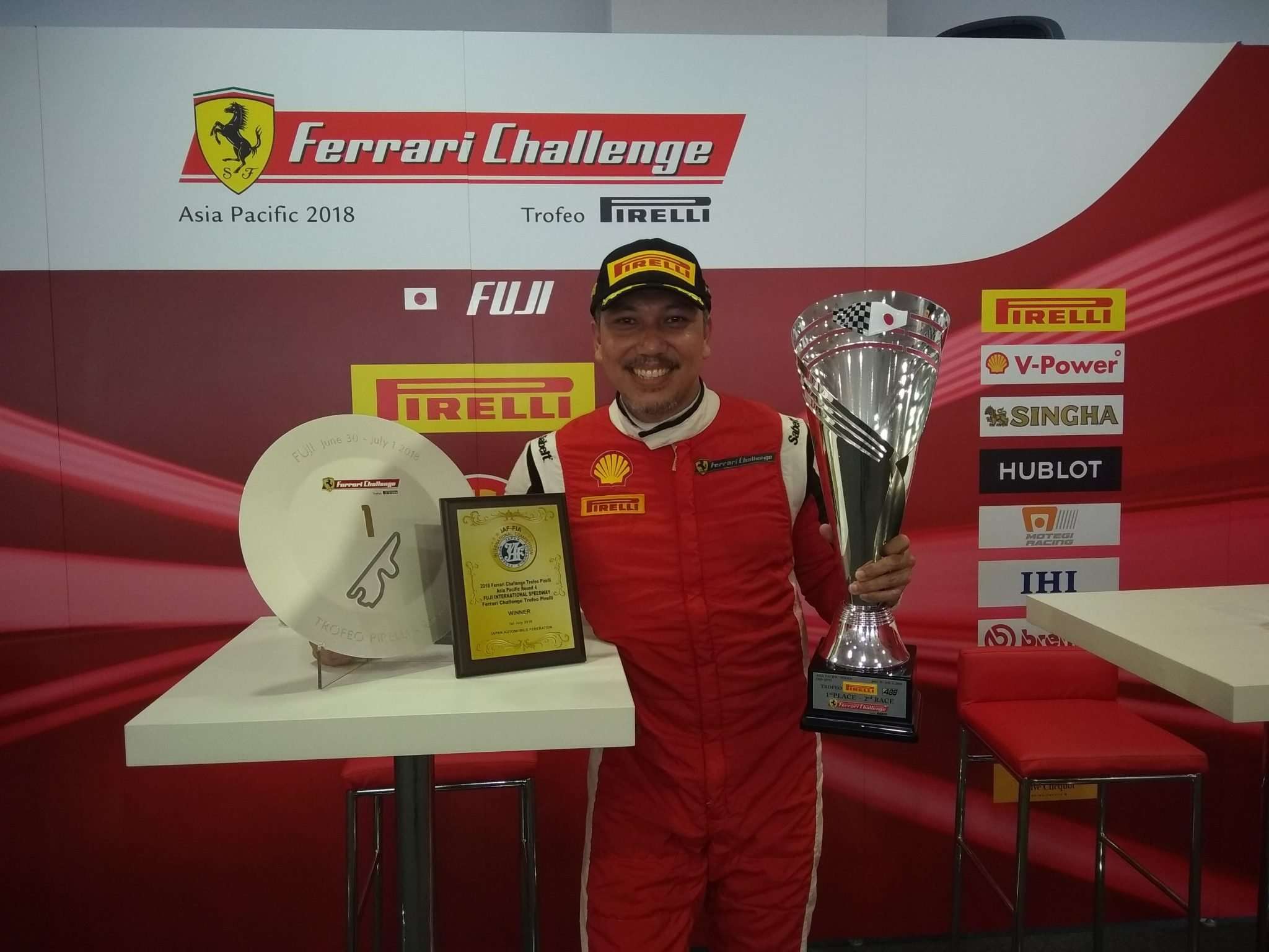 Renaldi Juara Ferrari Challenge Asia Pacific Renaldi Juara Ferrari Challenge Asia Pacific