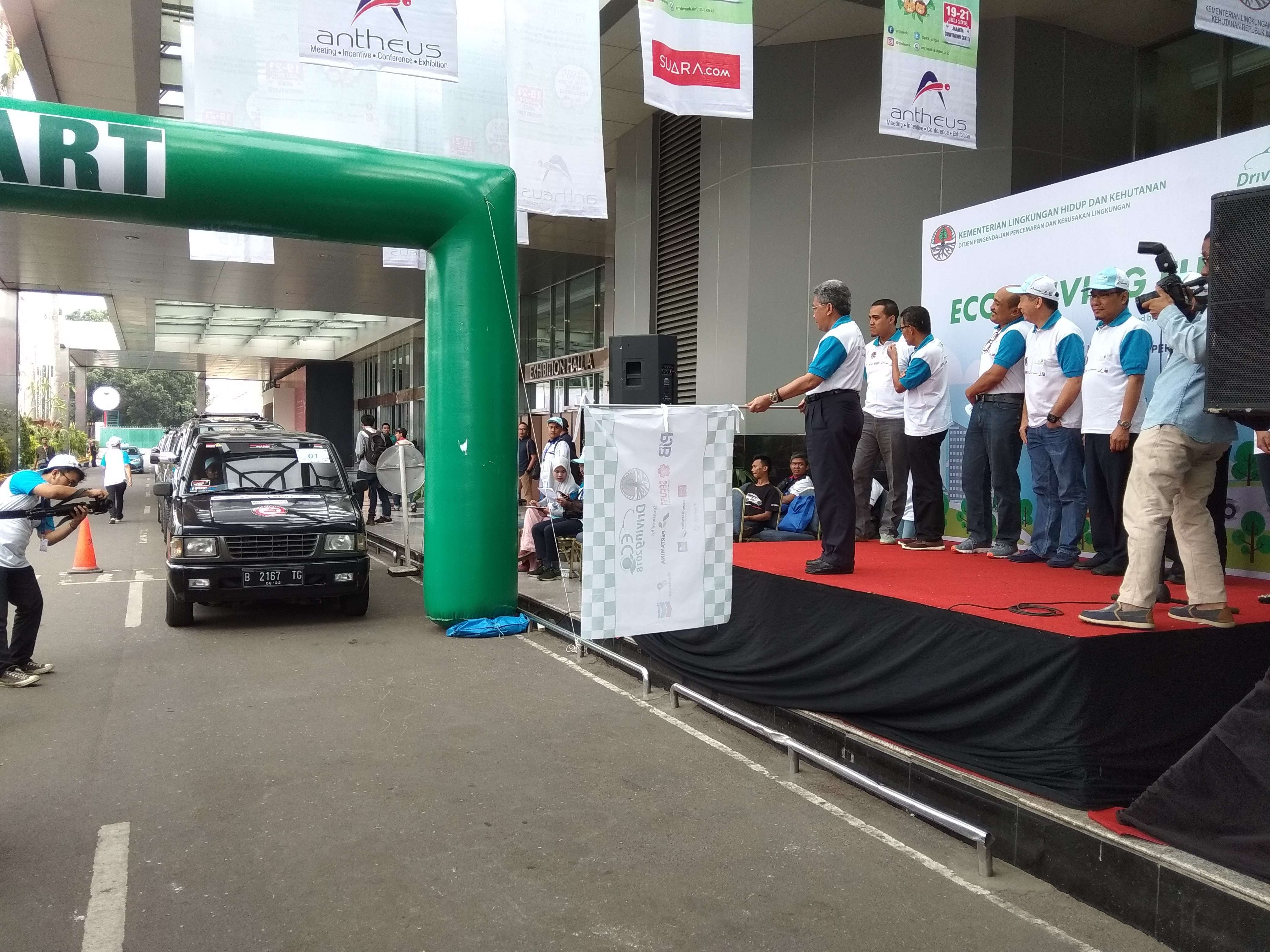 Berkendara Ramah Lingkungan, KLHK Adakan Eco-Driving Fun Rally