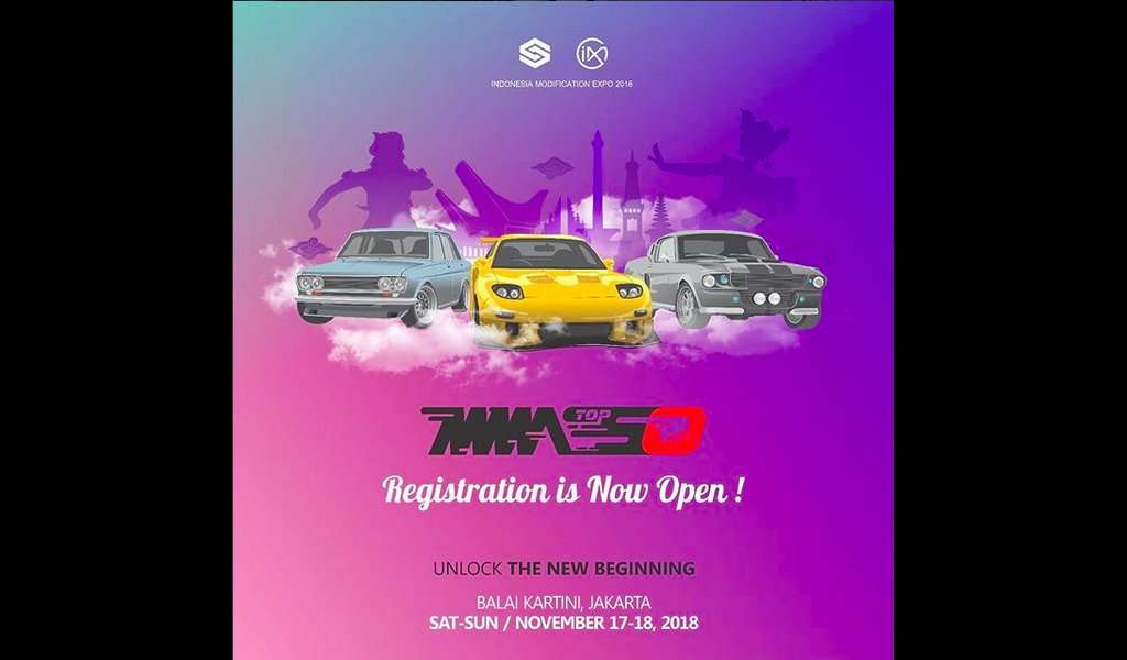 Yuk, Daftar Pameran Modifikasi “NMAA Top 50” Yuk, Daftar Pameran Modifikasi “NMAA Top 50”