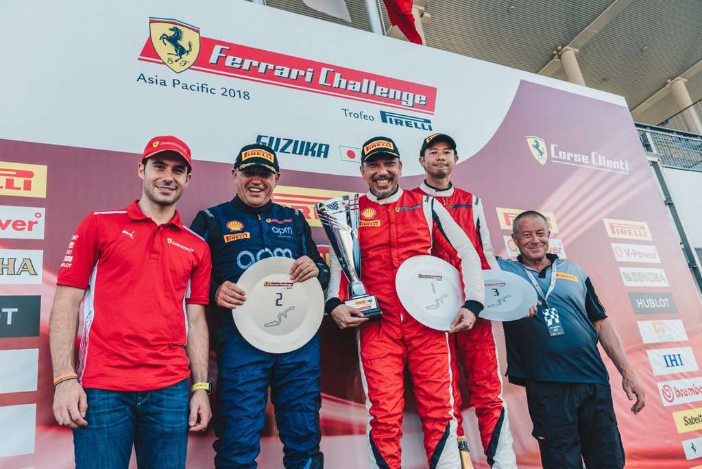 Renaldi Hutasoit Kumandangkan Indonesia Raya di Ferrari Challenge 2018 Suzuka Renaldi Hutasoit Kumandangkan Indonesia Raya di Ferrari Challenge 2018 Suzuka