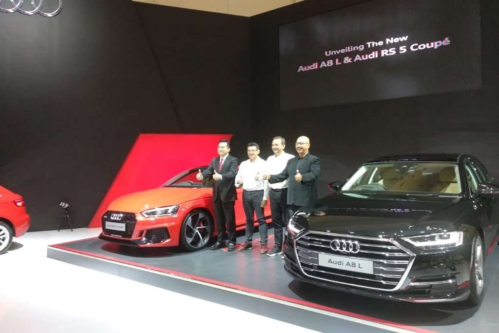 Audi A8L dan RS5 Coupe Meluncur di GIIAS 2018, Ini Harganya Audi A8L dan RS5 Coupe Meluncur di GIIAS 2018, Ini Harganya
