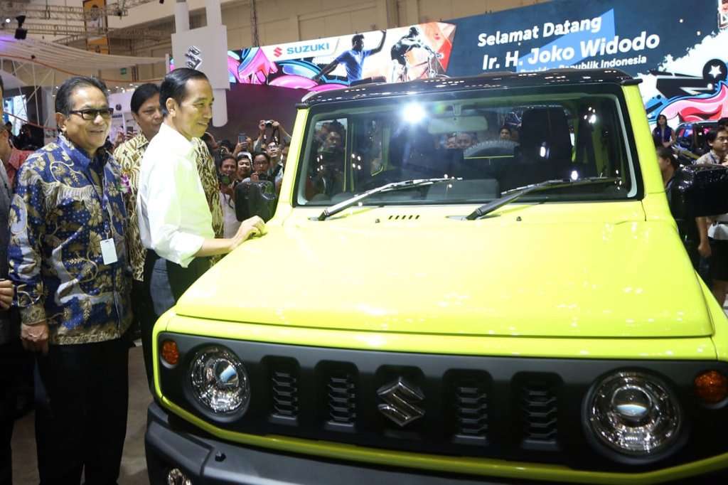 Jokowi Effect Dongkrak Penjualan Suzuki di GIIAS 2018 Jokowi Effect Dongkrak Penjualan Suzuki di GIIAS 2018