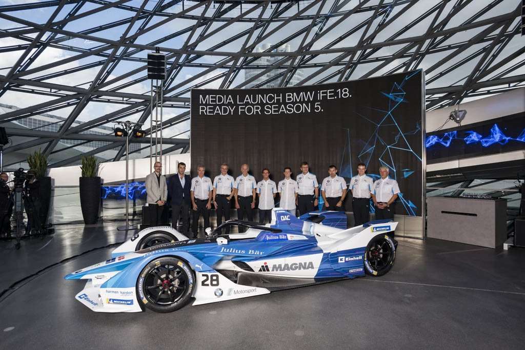 BMW Luncurkan Mobil Balap Listrik Formula E BMW Luncurkan Mobil Balap Listrik Formula E