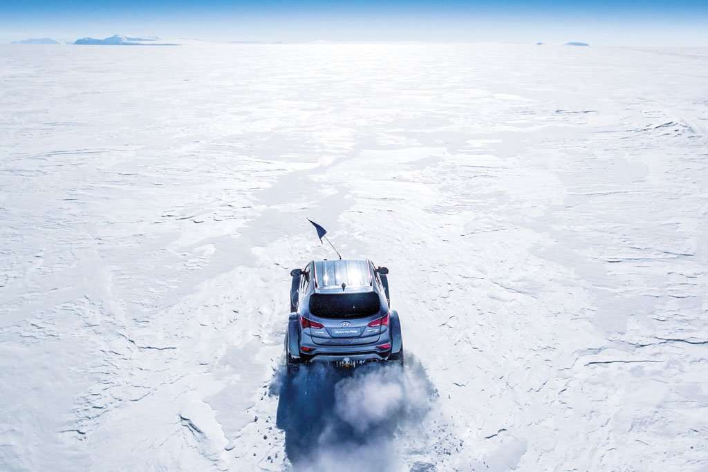 FEATURE: Hyundai Santa Fe, The Freezing Journey FEATURE: Hyundai Santa Fe, The Freezing Journey