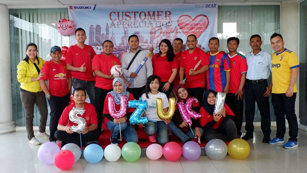 Apresiasi Pelanggan, Suzuki Gelar Customer Appreciation Day di 50 Diler Apresiasi Pelanggan, Suzuki Gelar Customer Appreciation Day di 50 Diler