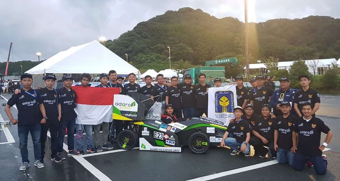 Mobil Listrik Adaro Kaliurang Unisi Wakili Indonesia di Jepang Mobil Listrik Adaro Kaliurang Unisi Wakili Indonesia di Jepang