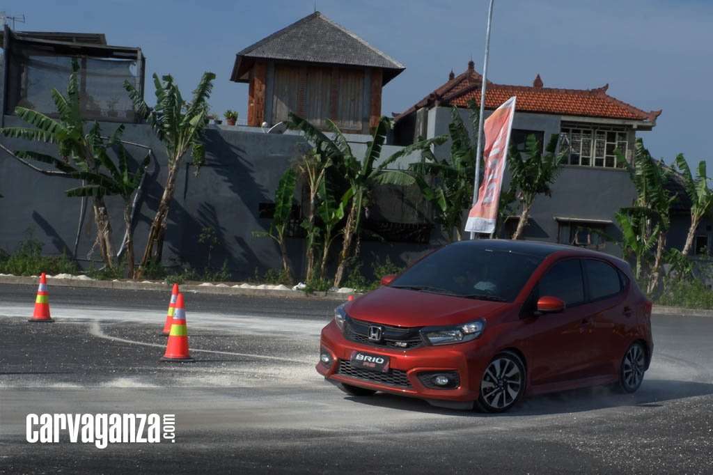 FIRST DRIVE: Menyiksa All-New Honda Brio RS di Trek Slalom FIRST DRIVE: Menyiksa All-New Honda Brio RS di Trek Slalom