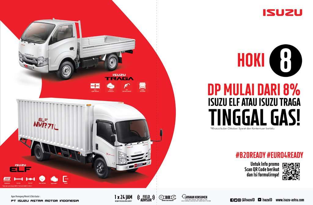 Beli Isuzu ELF dan Traga Bayar DP Hanya 8% Beli Isuzu ELF dan Traga Bayar DP Hanya 8%