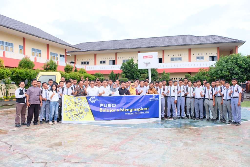 Dukung Pendidikan, Fuso Gelar Program Sharing untuk SMK Dukung Pendidikan, Fuso Gelar Program Sharing untuk SMK
