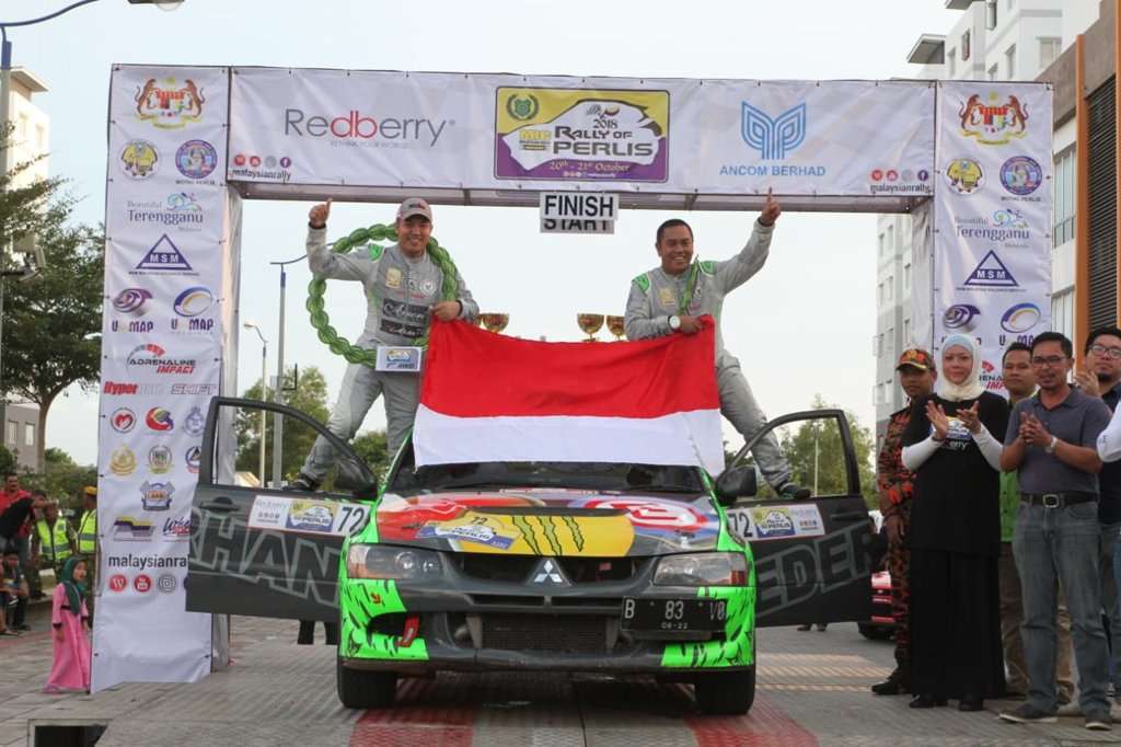 Pereli Indonesia H. Rahmat Raih Juara Umum di Ajang Rally of Perlis Pereli Indonesia H. Rahmat Raih Juara Umum di Ajang Rally of Perlis