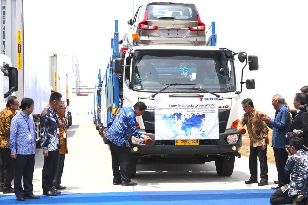 Suzuki Produksi Indonesia Sudah Diekspor Sampai 109 Negara Suzuki Produksi Indonesia Sudah Diekspor Sampai 109 Negara