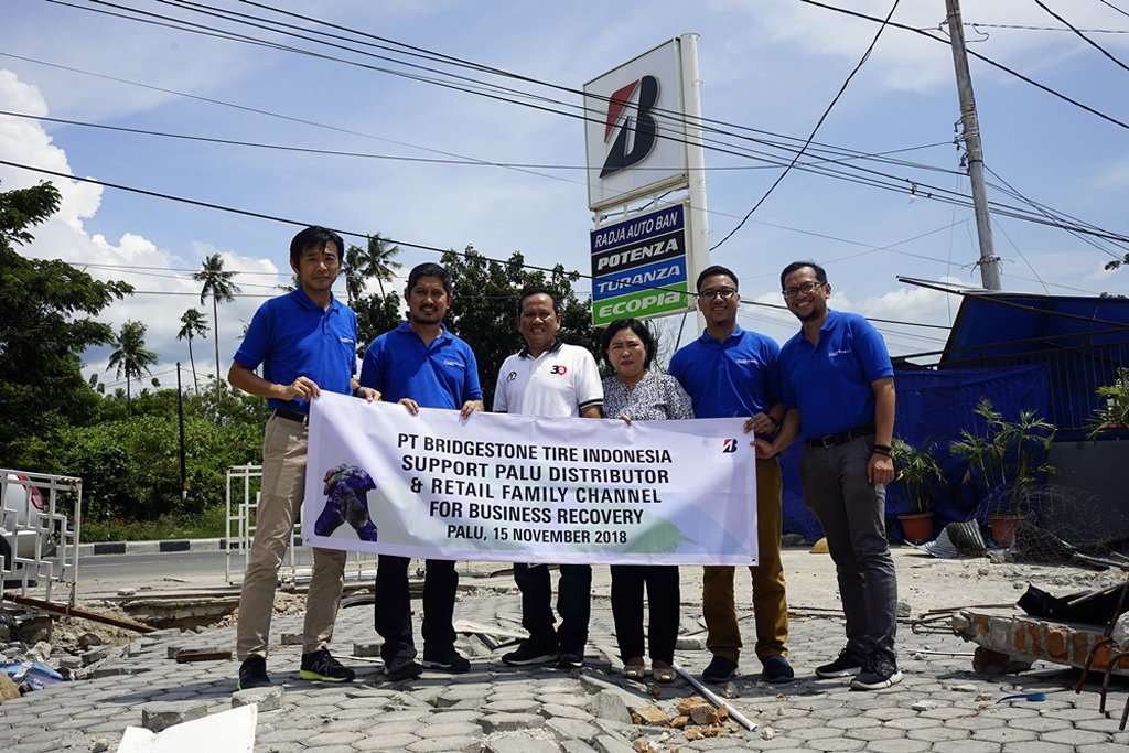 Bridgestone Indonesia Dukung Distributor yang Terkena Dampak Gempa Bumi Bridgestone Indonesia Dukung Distributor yang Terkena Dampak Gempa Bumi