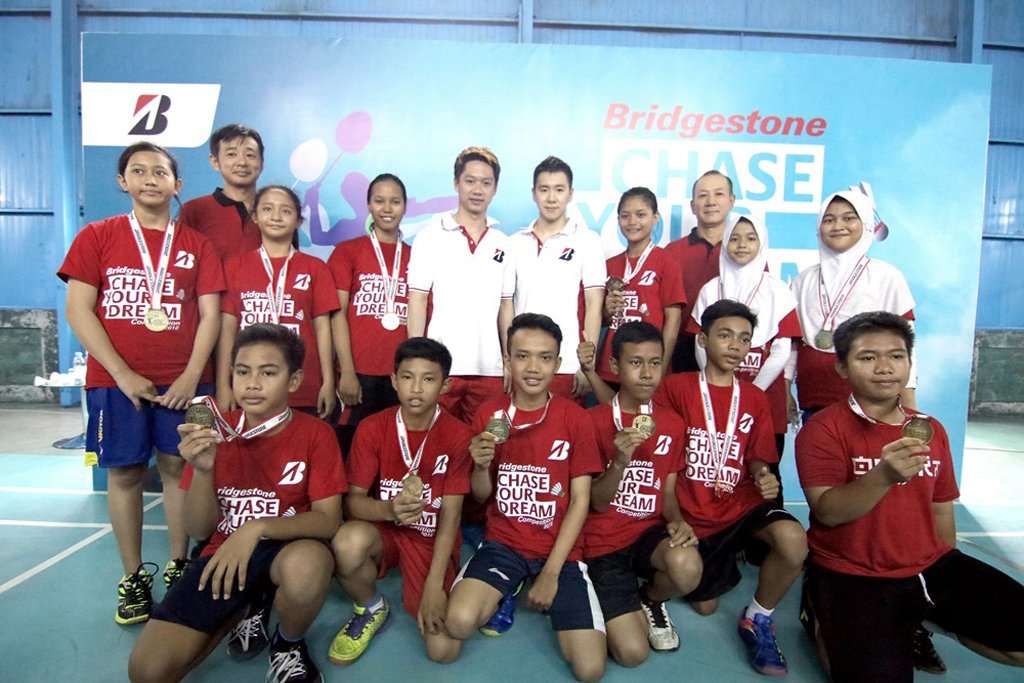 Bridgestone Indonesia Gelar Kompetisi Bulutangkis Antar Pelajar Bridgestone Indonesia Gelar Kompetisi Bulutangkis Antar Pelajar