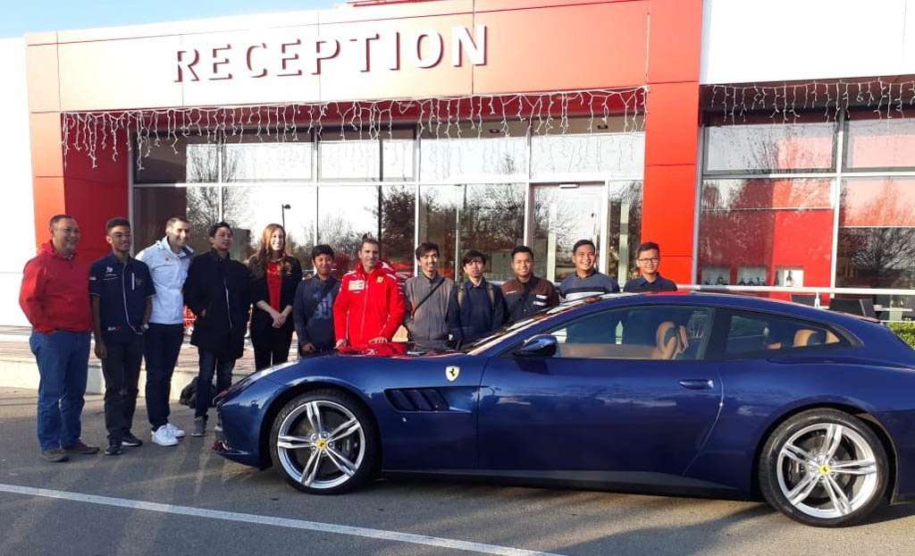 Menang Kompetisi, Shell Ajak Mahasiswa ITS Kunjungi Markas Scuderia Ferrari Menang Kompetisi, Shell Ajak Mahasiswa ITS Kunjungi Markas Scuderia Ferrari
