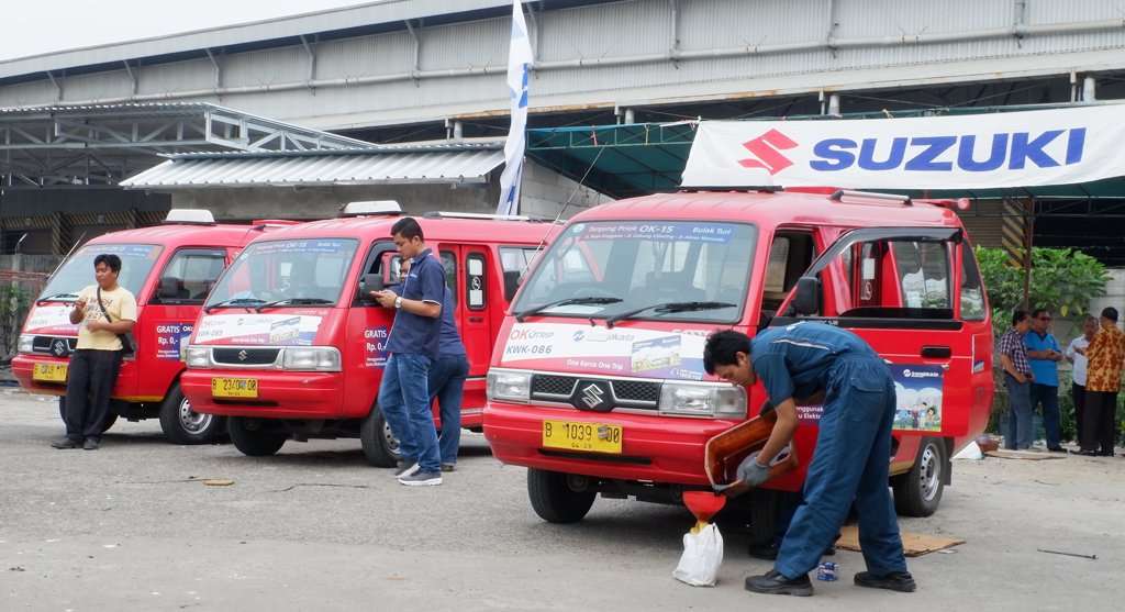 Jaga Tetap Loyal, Suzuki Servis Gratis 500 Angkot di Jakarta Jaga Tetap Loyal, Suzuki Servis Gratis 500 Angkot di Jakarta