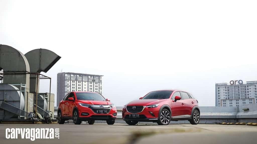 THE CHOICE: Honda HR-V Vs Mazda CX-3, Eksterior dan Interior THE CHOICE: Honda HR-V Vs Mazda CX-3, Eksterior dan Interior