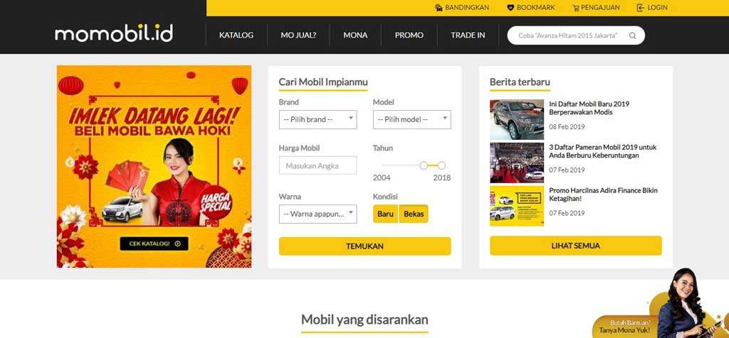 Gandakan Target di 2019, momobil.id Bidik Jual Beli Mobil Baru Gandakan Target di 2019, momobil.id Bidik Jual Beli Mobil Baru