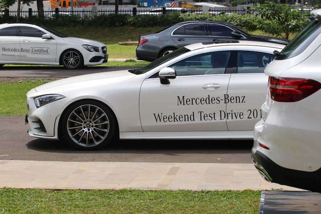 Coba Langsung Mercedes-Benz A-Class, E-Class dan CLS Terbaru di Senayan
