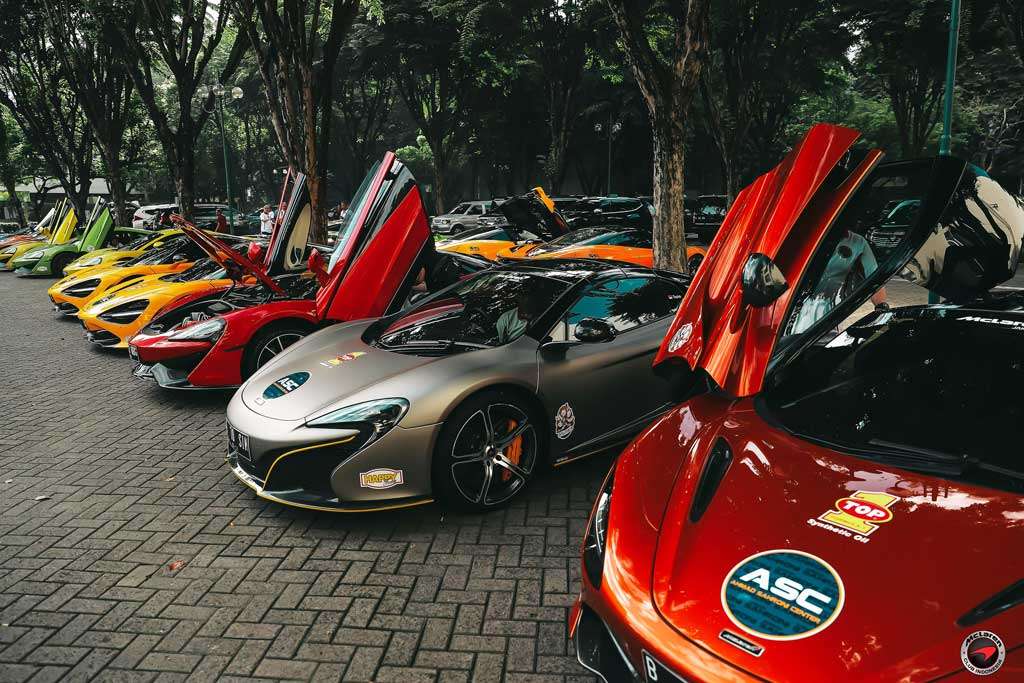 Oli TOP1 Lindungi Touring McLaren Jakarta – Semarang Oli TOP1 Lindungi Touring McLaren Jakarta – Semarang